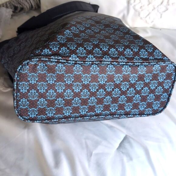 My Oil Cloth Michelle And Yvette Weatherproof /Beach/Picnic Tall Tote Bag - Picture 5 of 17